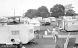 The Caravan Park, Mill Beach c.1960, Maldon