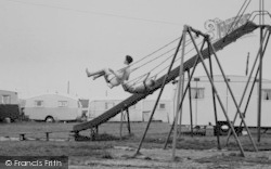 The Caravan Park Swings, Mill Beach c.1955, Maldon