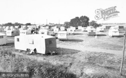 The Caravans, Mill Beach c.1960, Maldon