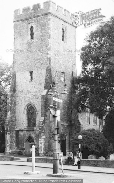 Photo of Maldon, The Church c.1965