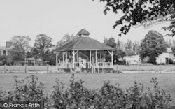 The Park Bandstand c.1960, Maldon