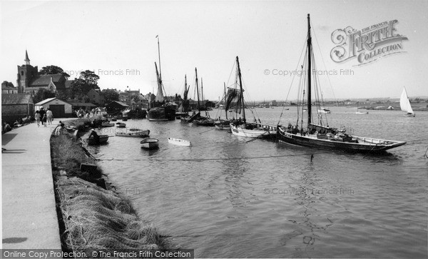 Photo of Maldon, The Quay c.1955