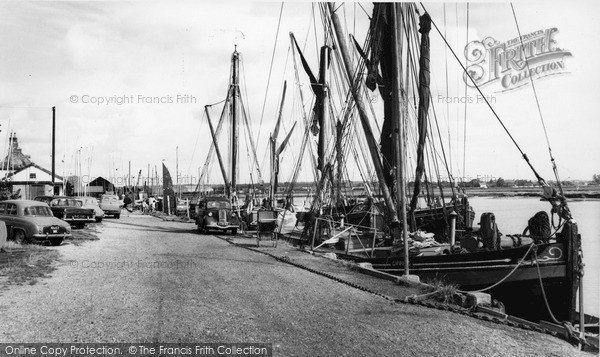 Photo of Maldon, The Quay c.1960