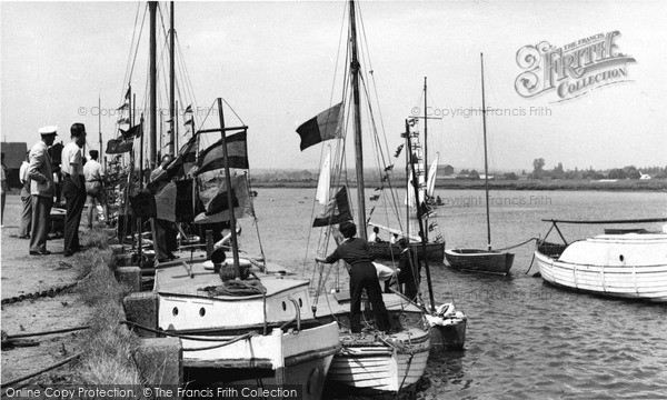 Photo of Maldon, The Quay Side c.1955