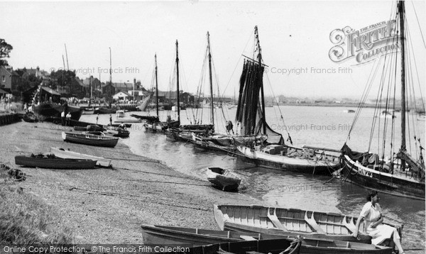 Photo of Maldon, The River Blackwater c.1955