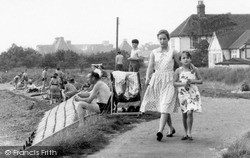 Walking Together At Mill Beach c.1965, Maldon