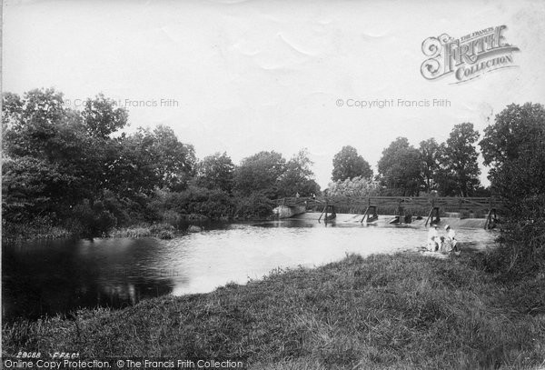 Photo of Maldon, Weir Bridge Near Beeleigh 1891