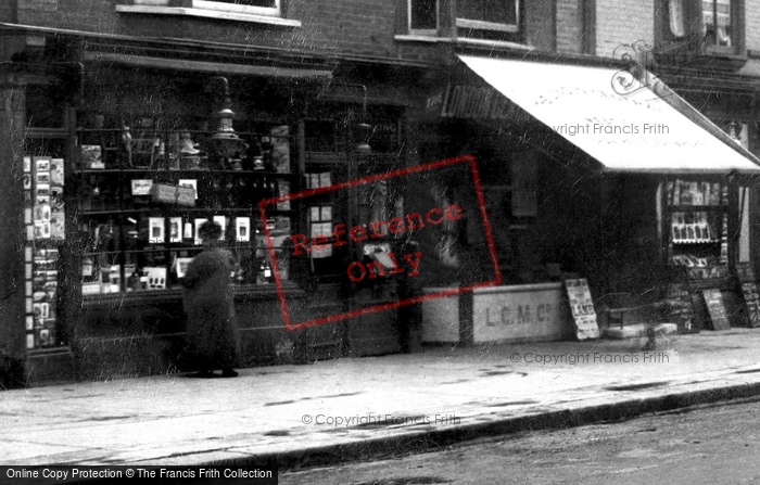 Photo of Maldon, Window Shopping, High Street 1921