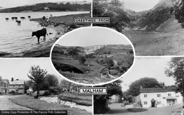 Photo of Malham, Composite c.1955