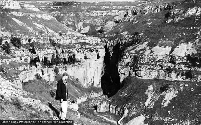 Photo of Malham, Gordale Scar c.1965