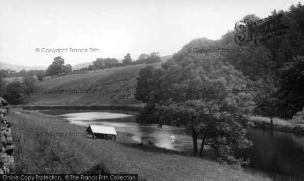 Photo of Malham, The Mill Dam c.1955