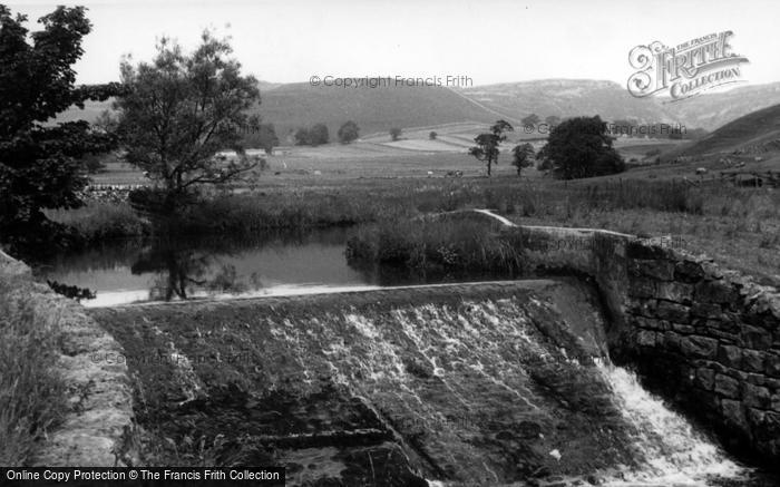 Photo of Malham, The Weir c.1955