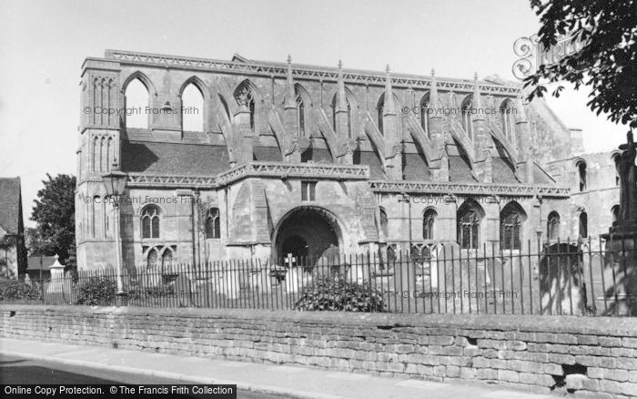 Photo of Malmesbury, Abbey 1955