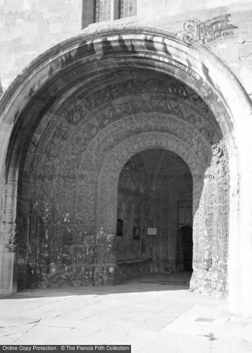 Photo of Malmesbury, Abbey, South Porch 1959