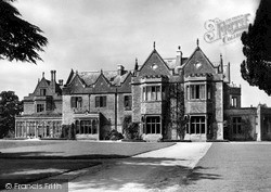 Burton Hill House School For Crippled Girls c.1955, Malmesbury