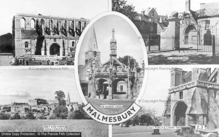 Photo of Malmesbury, Composite c.1960