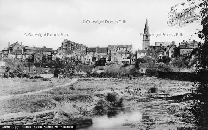 Photo of Malmesbury, From Daniel's Well c.1947