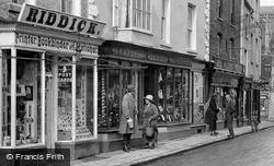 High Street Shops 1924, Malmesbury