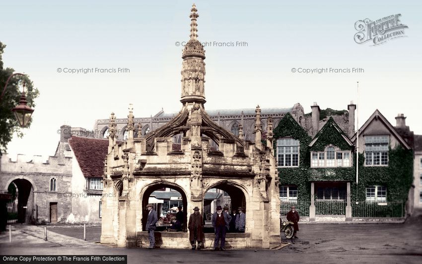 Malmesbury, Market Cross 1924