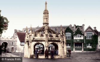 Malmesbury, Market Cross 1924