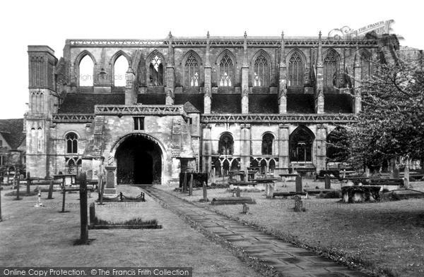 Photo of Malmesbury, The Abbey c.1960