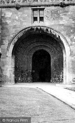 The Abbey, South Doorway c.1955, Malmesbury