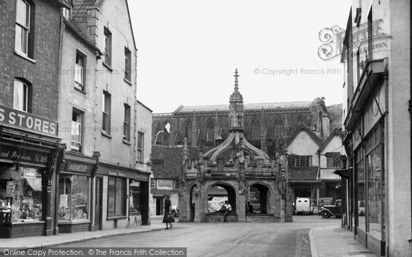 Photo of Malmesbury, The Market Cross c.1955