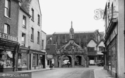 The Market Cross c.1955, Malmesbury