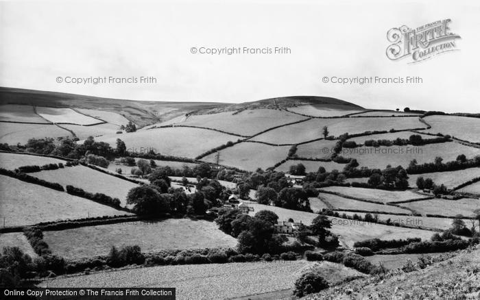 Photo of Malmsmead, Brendon Valley c.1960