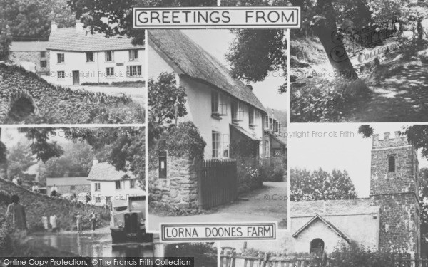 Photo of Malmsmead, Composite c.1955