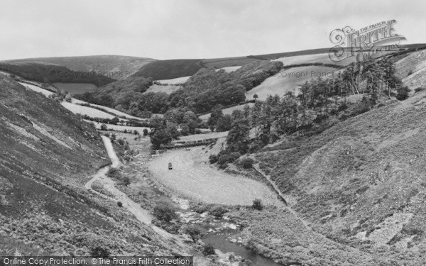 Photo of Malmsmead, Doone Valley c.1960