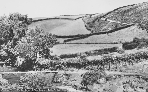 Photo of Malmsmead, Doone Valley c.1960