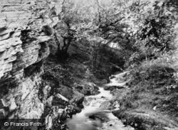 Doone Valley, The Waterslide c.1880, Malmsmead