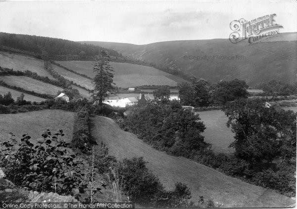 Photo of Malmsmead, From Doone's Path 1907