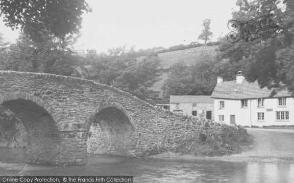 Photo of Malmsmead, Lorna Doone Farm c.1955