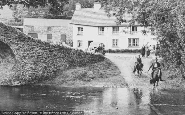 Photo of Malmsmead, Lorna Doone Farm c.1955