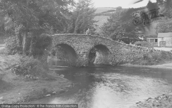 Photo of Malmsmead, Lorna Doone Farm, The Bridge c.1955