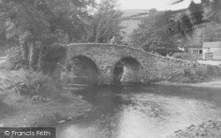 Lorna Doone Farm, The Bridge c.1955, Malmsmead