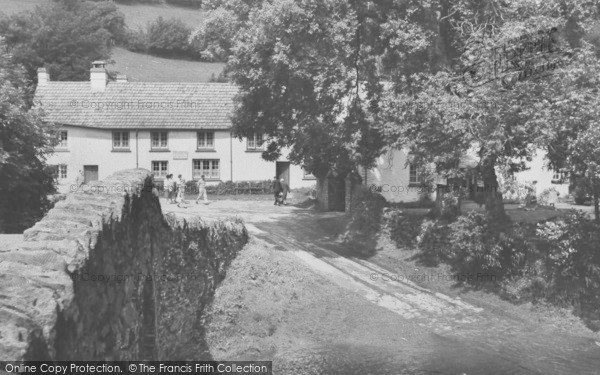 Photo of Malmsmead, Lorna Doone's Farm c.1955