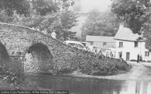 Photo of Malmsmead, Lorna Doone, The Ford c.1955