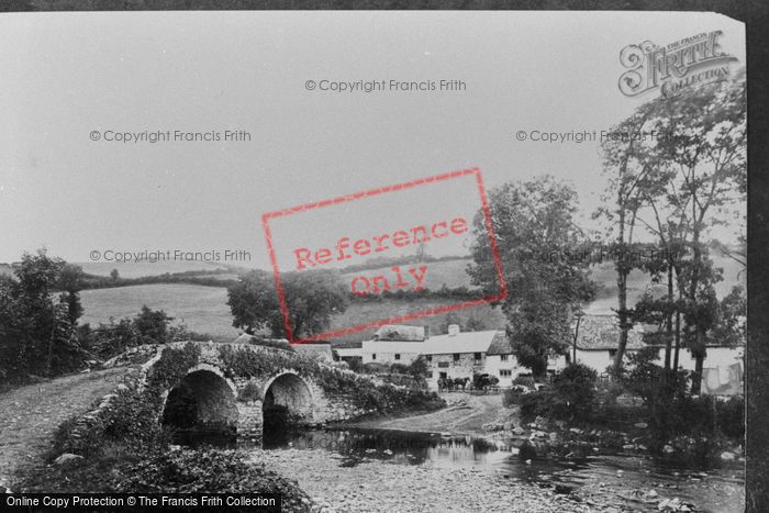 Photo of Malmsmead, The Bridge 1890