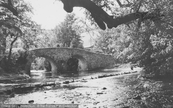 Photo of Malmsmead, The Bridge c.1955