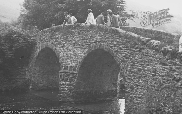 Photo of Malmsmead, The Bridge, Lorna Doone c.1955