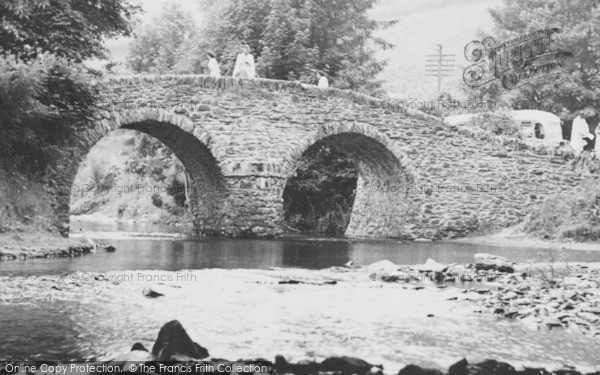 Photo of Malmsmead, The Bridge, Lorna Doone's Farm c.1955