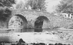 The Bridge, Lorna Doone's Farm c.1955, Malmsmead