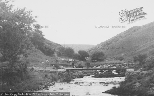 Photo of Malmsmead, The Doone Valley c.1955