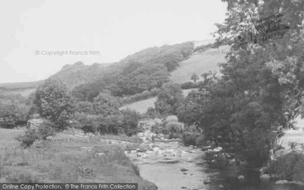 Photo of Malmsmead, The Doone Valley c.1955