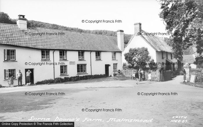 Photo of Malmsmead, The Farm c.1955