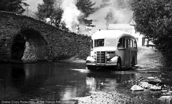 Photo of Malmsmead, The Ford, Lorna Doone's Farm c.1955