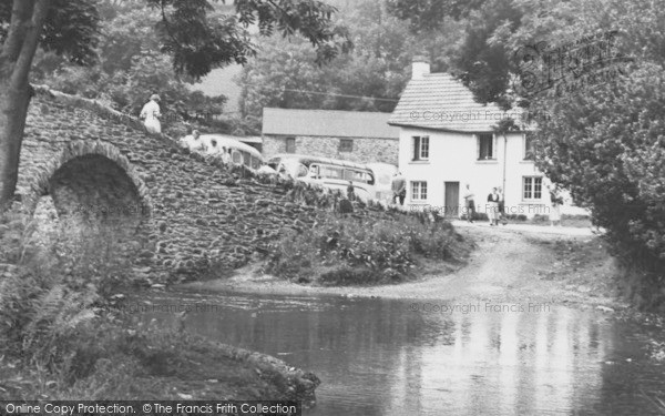 Photo of Malmsmead, The Ford, Lorna Doone's Farm c.1955